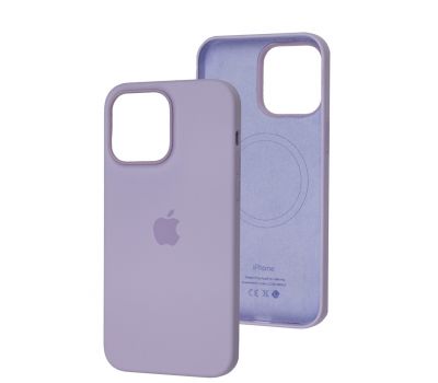 Чохол для iPhone 14 Pro Max MagSafe Silicone Full Size lilac