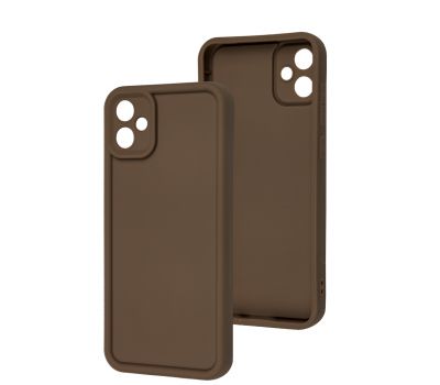 Чохол для Samsung Galaxy A05 (A055) Shock sides brown