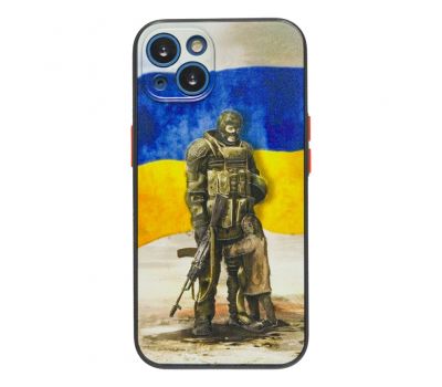 Чохол для iPhone 13 WAVE Ukraine Shadow Matte protector of children