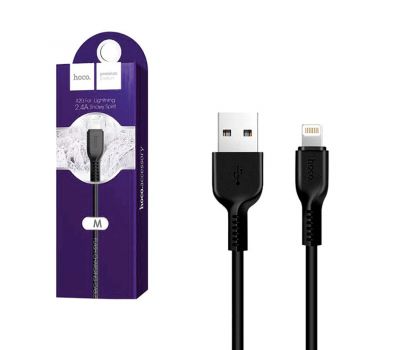 Кабель USB Hoco X20 Flash lightning 2a 2m black