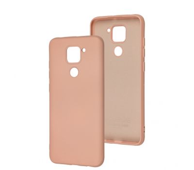 Чохол для Xiaomi Redmi Note 9 Wave colorful  pink sand