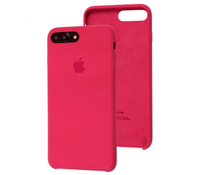 Чохол Silicone для iPhone 7 Plus / 8 Plus Premium case rose red