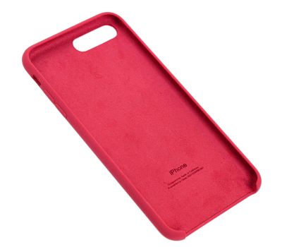 Чохол Silicone для iPhone 7 Plus / 8 Plus Premium case rose red 3541420