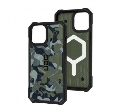 Чохол для Iphone 12 Pro Max UAG MagSafe camouflage khaki green