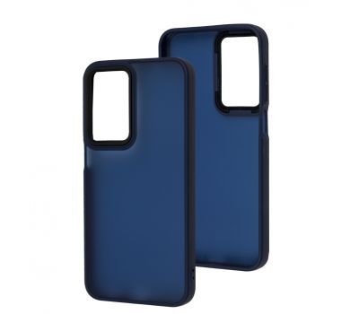 Чохол для Samsung Galaxy M35 (M356) Wave Matte Color midnight blue