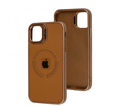 Чохол для iPhone 11 Logo Case MagSafe brown