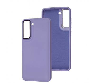 Чохол для Samsung Galaxy S21 FE (G990) Wave Plump light purple