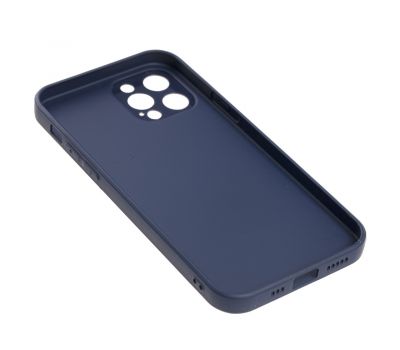 Чохол для iPhone 12 Pro glass LV синій 3543011