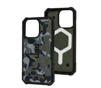 Чохол для Iphone 13 Pro UAG MagSafe camouflage khaki green