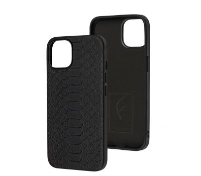 Чохол для iPhone 13 / 14 Fibra Python black