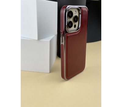 Чохол для iPhone 14 Pro Puloka leather Lux red 3544230