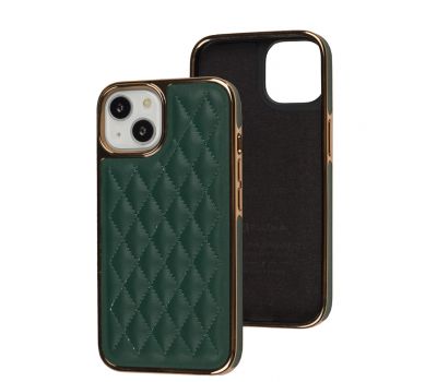 Чохол для iPhone 14 Puloka leather case green