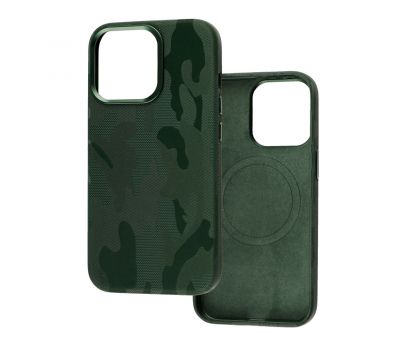 Чохол для iPhone 13 Pro WAVE Khaki Magnetic green 3544804