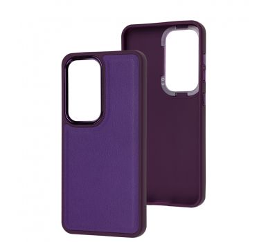 Чохол для Samsung Galaxy S24 Leather case classic violet