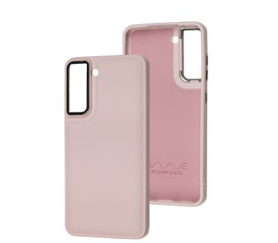 Чохол для Samsung Galaxy S21 FE (G990) Wave Plump pink sand