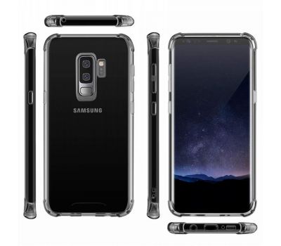 Чохол для Samsung Galaxy S9+ (G965) WXD силіконовий прозорий ударостійкий 3545936