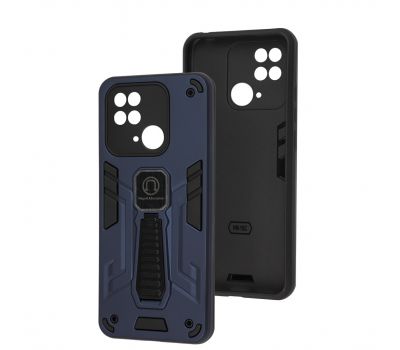 Чохол для Xiaomi Redmi 10C Armor Magnetic ударостійкий синій