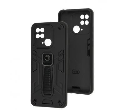 Чохол для Xiaomi Redmi 10C Armor Magnetic ударостійкий чорний