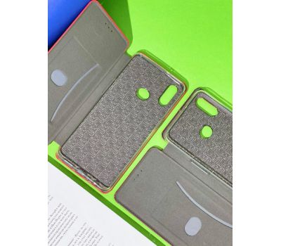 Чохол книжка Premium для Xiaomi Redmi 12C / 11A / Poco C55 бордовий 3546154