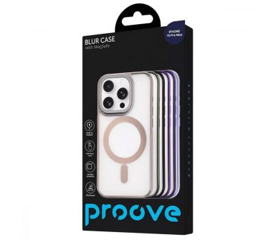 Чохол для iPhone 15 Pro Proove Blur MagSafe green 3547803