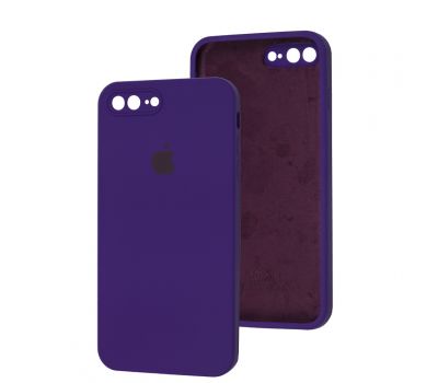 Чохол для iPhone 7 Plus / 8 Plus Square Full camera purple