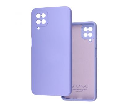 Чохол для Samsung Galaxy A12 (A125) Wave camera colorful light purple