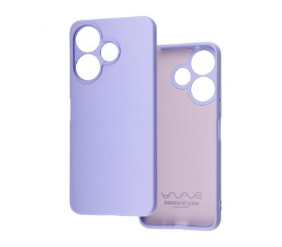 Чохол для Xiaomi Redmi 13 4G / Poco M6 4G Wave camera colorful light purple