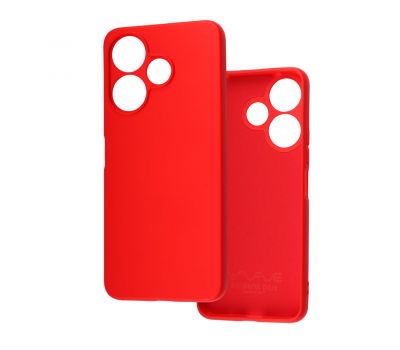 Чохол для Xiaomi Redmi 13 4G / Poco M6 4G Wave camera colorful red