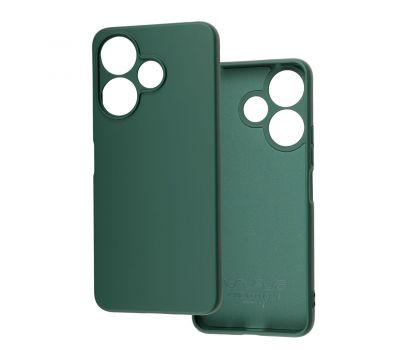 Чохол для Xiaomi Redmi 13 4G / Poco M6 4G Wave camera colorful forest green