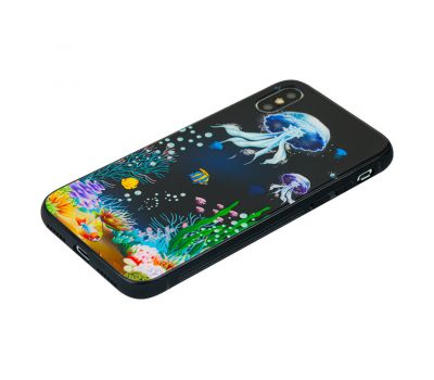 Чохол для iPhone X / Xs glass море 3549417