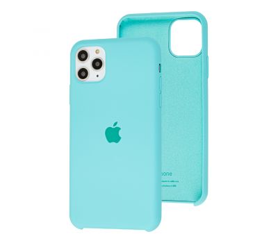 Чохол silicone для iPhone 11 Pro Max case синє море