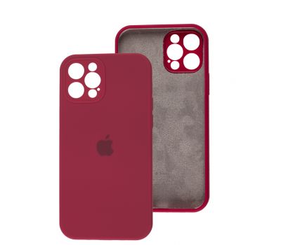 Чохол для iPhone 12 Pro Square Full camera rose red