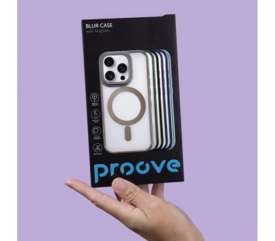 Чохол для iPhone 12 / 12 Pro Proove Blur MagSafe midnight blue 3549579