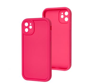 Чохол для iPhone 11 Shock sides bright pink