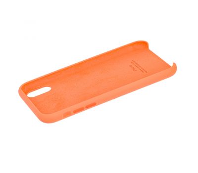 Чохол Silicone для iPhone Xr Premium case papaya 3549455