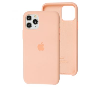 Чохол Silicone для iPhone 11 Pro Max Premium case grapefruit