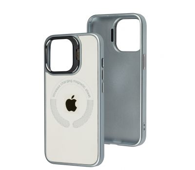 Чохол для iPhone 13 Pro Logo Case MagSafe white