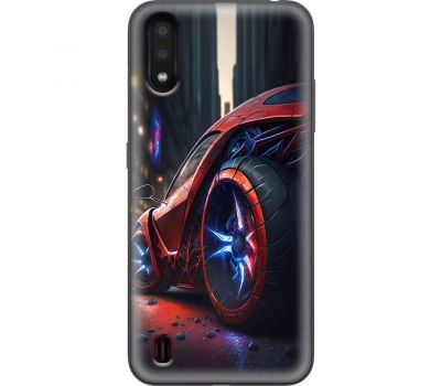 Чохол для Samsung Galaxy A01 (A015) MixCase машини red