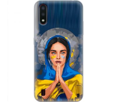 Чохол для Samsung Galaxy A01 (A015) MixCase патріотичні молитва