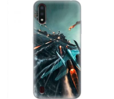 Чохол для Samsung Galaxy A01 (A015) MixCase патріотичні морський бій