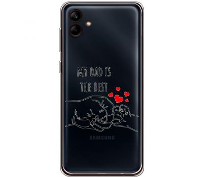 Чохол для Samsung Galaxy A04 (A045) MixCase День батька My DAD is the Best