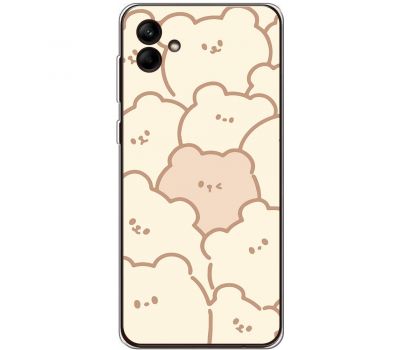 Чохол для Samsung Galaxy A04e (A042) MixCase мультики cute bears