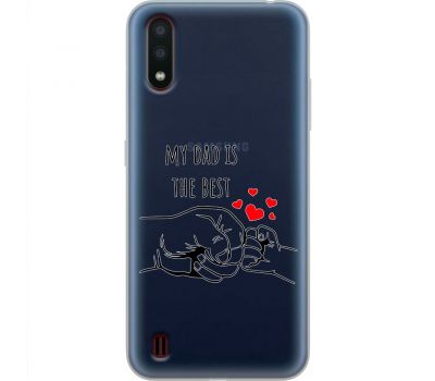 Чохол для Samsung Galaxy A01 (A015) MixCase День батька My DAD is the Best