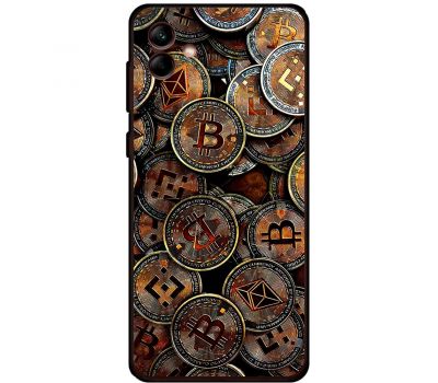 Чохол для Samsung Galaxy A04 (A045) MixCase гроші bitcoins