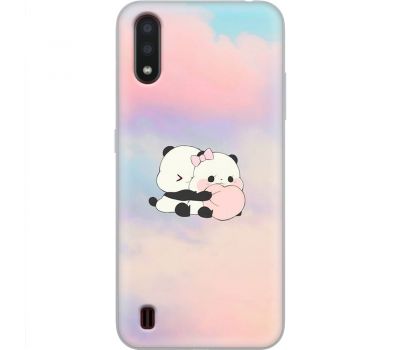 Чохол для Samsung Galaxy A01 (A015) MixCase мультики two pandas