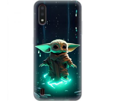 Чохол для Samsung Galaxy A01 (A015) MixCase мультики Yoda in space