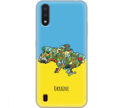 Чохол для Samsung Galaxy A01 (A015) MixCase патротичні Ukraine