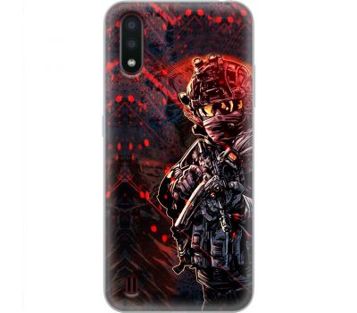 Чохол для Samsung Galaxy A01 (A015) MixCase патріотичні воїни