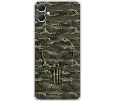 Чохол для Samsung Galaxy A05 (A055) MixCase патротичні scull green