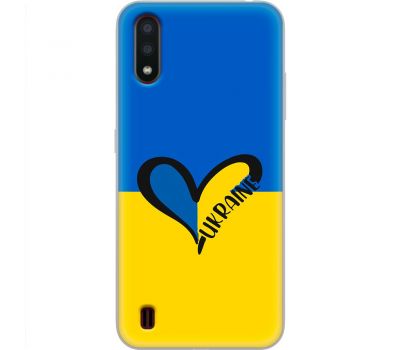 Чохол для Samsung Galaxy A01 (A015) MixCase патріотичні Ukraine